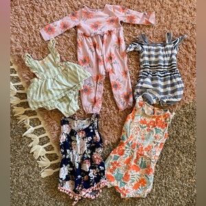 Baby girl clothing bundle